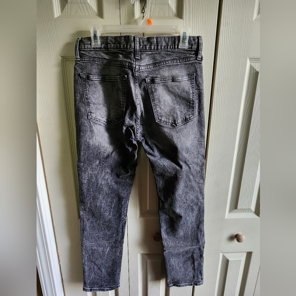 Grey old navy slim jeans sz 29x30